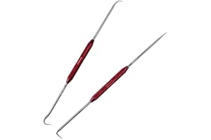 HARDK Hook and Pick Set of 2,Pick Tool Set for Car Auto Oil Seal/O-Ring Seal Gasket Pick Mini Hooks Puller Remover