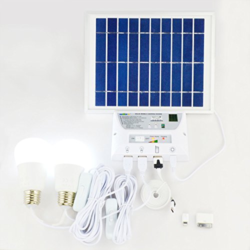 Starcrafter Außenbeleuchtung wasserdicht Solar Panel Beleuchtung für Camping Wandern Zelt Garden, benutzt als Hand power bank ladegeräte - 2