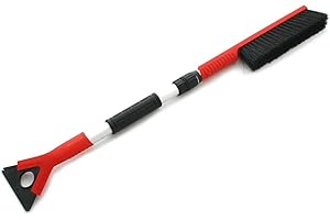 Audi 80A096010B Original Eiskratzer mit Schneebesen Teleskopstange Winter Kratzer