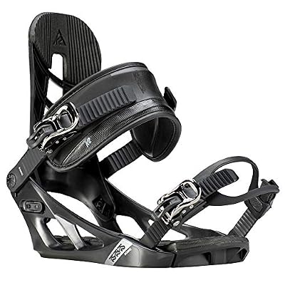 K2 Sonic Black Fixation de Snowboard, Mixte, 11C1008.1.1.XL, Noir, XL
