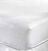 Terry Towelling Crib / Pram Fitted Sheet Mattress 80cm x 40cm White
