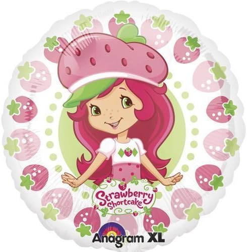 Single Source Party Supplies - 18" Strawberry Shortcake Mylar Foil Balloon by Single Source Party Supplies
