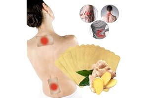 LAD 100 toppe per zenzero a base di erbe, cinesi per alleviare l'affaticamento della natura, allevia il dolore per spalle, collo, mani, schiena, piedi, ginocchia.