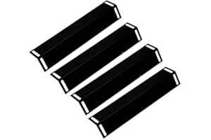 Attachcooking 92151 Grill Replacement Parts Porcelain Steel Heat Shield Plate Tent Diffuser for Grillware, Perfect FlameUniflame, Charbroil,Grill Chef and Others Grill Model (4-Pack)…
