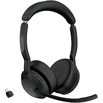 Jabra Evolve2 55 Stereo Wireless Headset Air Comfort Technology