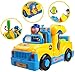 Produktbild Auseinandernehmbarer Bump and Go LKW mit Lichtern TG657 - Lustiges Spielzeug-Baufahrzeug für Kleinkinder (Jungen und Mädchen) im Alter von 3, 4, 5, 6 Jahren mit Geräuschen und elektrischem