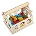Youpin Digital Number House,Wooden Intellectual Building Blocks Disassembly Educational Intellectual Toy Porous Cognitive Smart House for Kids Child Early Childhood Baby