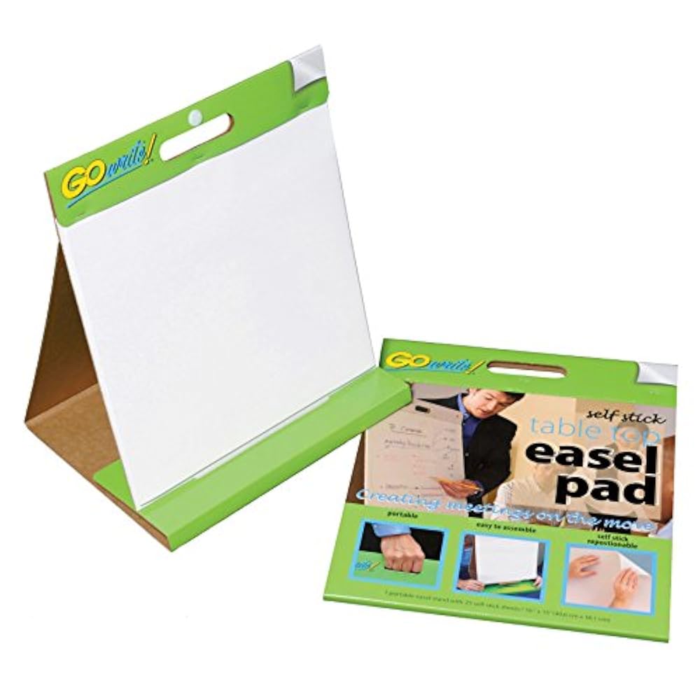 Sticky table. Мольберт с холстом. super sticky easel pads.