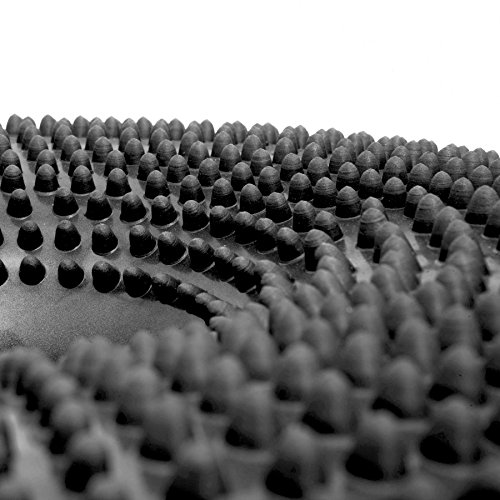 Ballsitzkissen mit Loch »Donut« inkl. Pumpe (ca. 140kg Maximalgewicht) / luftgefülltes Sitzballkissen, Luftkissen & Gleichgewichtskissen / Balance Kissen für Fitness-, Reha-, Koordinations-, und Rückentraining. Ideal als Sitzunterlage für Bürostühle oder den eigenen Schreibtisch 33 cm / In vielen Farben erhältlich - 3