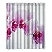 Produktbild 152 cm x183 cm (60 "x72") Badezimmer Duschvorhang, Vorhang Schöne grüne Blumen Hintergrund Design Gewohnheit Dusche