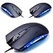 Produktbild USB Kabel Gaming-Maus neue Cobra optische 1600 DPI Spiel Maus für Spiele PC Laptop schwarz Tefamore