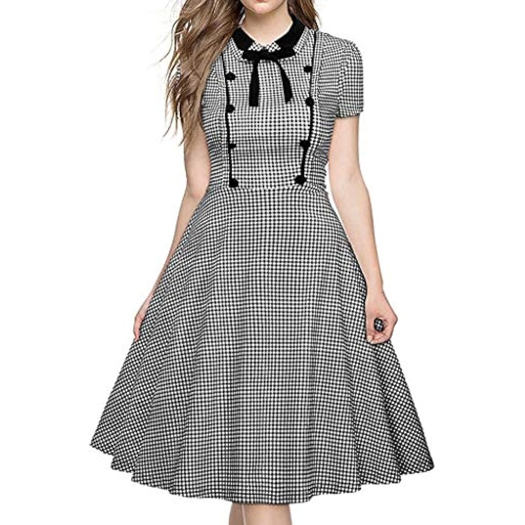 robe rockabilly courte