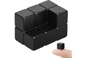 Wukong Magnesy na tablicę suchościeralną, mocne, 8 mm, magnesy na lodówkę, magnesy do tablic magnetycznych i biurowych