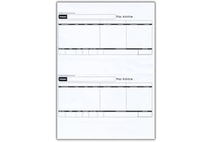 IRIS OHYAMA Sage Custom Forms Se95S 1 Part Inkjet/Laser Payslip (Pack Of 500)