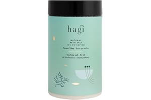 Hagi Naturalna sól do kąpieli Boso po Mchu 480g, terapeutyczny relaks z leśnym aromatem do pielęgnacji skóry i pobudzania zmysłów