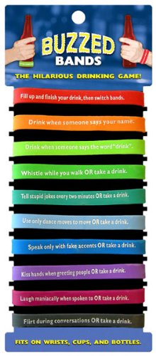 Preisvergleich Produktbild Kheper Games Buzzed Bands Silikon Trinken Spiel
