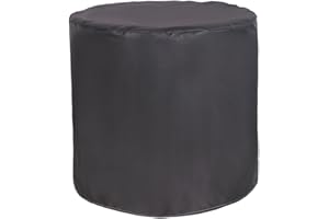 JMDNTQ Abdeckung Runde für Gartenmöbel 80x80cm, Schwerlast 420D Abdeckhaube für Gartenmöbel, Alle Größen Gartenmöbel Abdeckung, Regenschutz und Staubfest