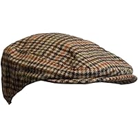 WALKER AND HAWKES - Groen Salie Premium Derby Tweed Teflon Voering Cambridge Platte Pet, Unisex, 3XL