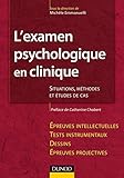 Image de Clinique de l'examen psychologique : Études de cas
