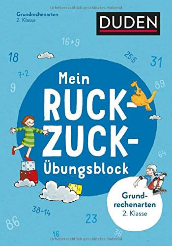 Mein Ruckzuck-Übungsblock Grundrechenarten 2. Klasse