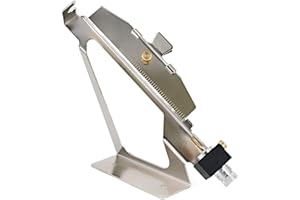 GCROET Archerie Jig Tir à l'arc Tir à l'arc Flèche en Aluminium réglable Plume bâton Outil Bricolage Vanes Fletch Droite Clamp Sports de Plein air Accessoires