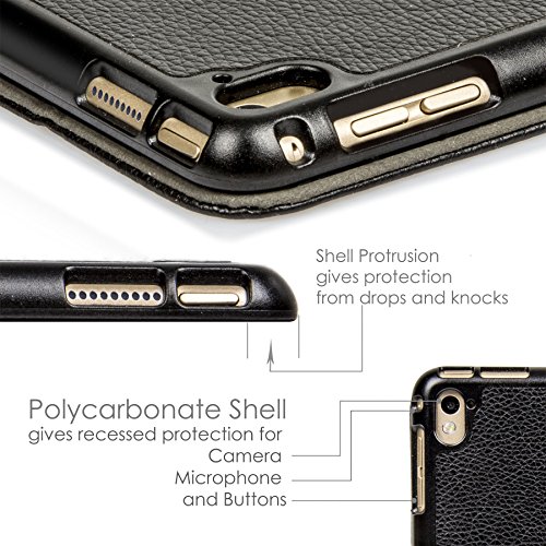 Forefront Cases® Apple iPad Pro 9.7 A1673 (Veröffentlicht März 2016) Leder Hülle Schutzhülle Tasche Smart Case Cover Stand – Rundum-Geräteschutz und intelligente Auto Schlaf / Wach Funktion – inkl. Eingabestift - 7