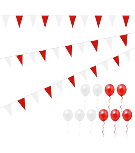 Boland - Guirlande de fanions géante de 10 m, guirlande de drapeaux, guirlande de drapeaux, décoration à suspendre, carnaval, fête à thème, anniversaire, anniversaire d'enfant