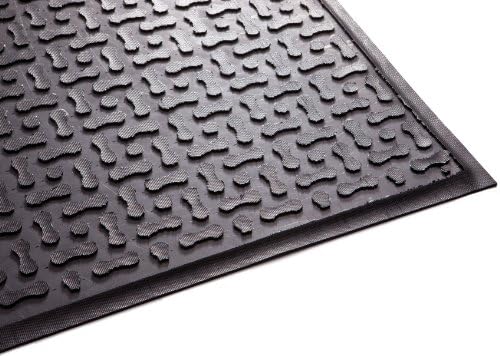 EnviroMats 24040605 Triple Flex Flow Floor Mats, 1.8 m x 1.15 m, Black
