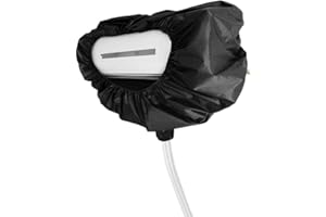 CHYUAN Climatisation pour la maison Nettoyage Couvercle Anti-poussière Air conditionné Nettoyage Couvercle de Climatisation Suspension Couvercle Étanche pour climatiseur mural, Noir