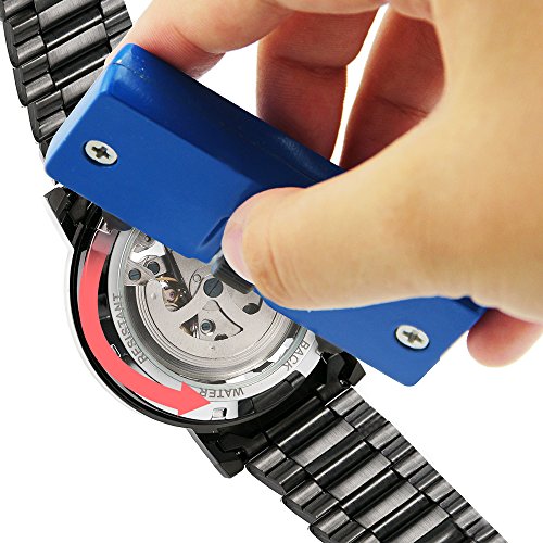 Uhrenwerkzeug, Gehäuseöffner, Uhrenreparatur Zilong verstellbarer Uhr Werkzeug zu öffnen und schliessen für Schraub-Deckel Uhren - 7