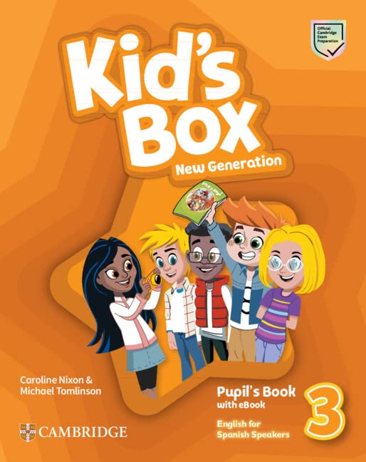 Kids Box New Generation English for Spanish Speakers Level 3 Pupils Book with eBook (2023)