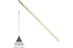 WOLFPACK LINEA PROFESIONAL - Mango Madera Cilindrico 1150x22 mm. Rastrillo/ Cepillo