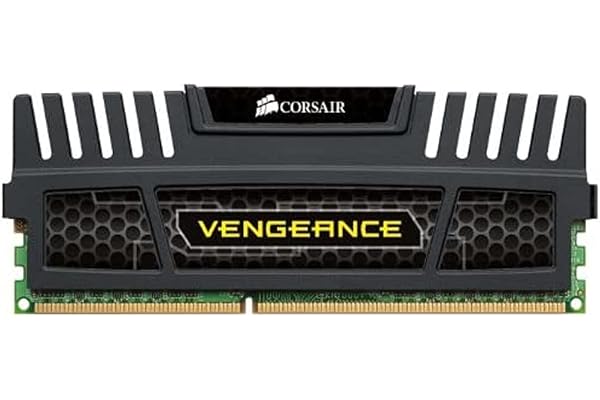 Corsair CMZ4GX3M1A1600C9 Vengeance 4GB (1x4GB) DDR3 Jusqu'à 1600 MHz CL9, Noir