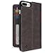 Price comparison product image Twelve South BookBook for iPhone 8 Plus & iPhone 7 Plus, brown | 3-in-1 leather wallet case, display stand and removable shell