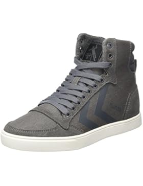 Hummel Unisex-Erwachsene Slimmer Stadil Smooth Canvas Hohe Sneaker