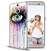Produktbild HTC One M8 Bilder Case, Conie Mobile Motiv Hülle Backcover Rückschale, Silikon TPU Schutzhülle
