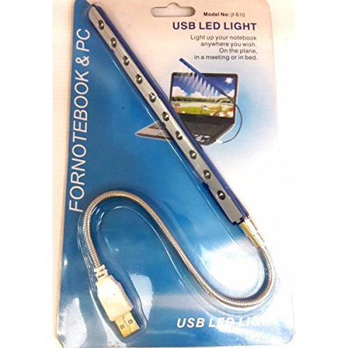 SHOPEE Branded 10led Portable Flexible USB 10 LED Lamp Light Bulb Desk Reading for Laptop Notebook LED