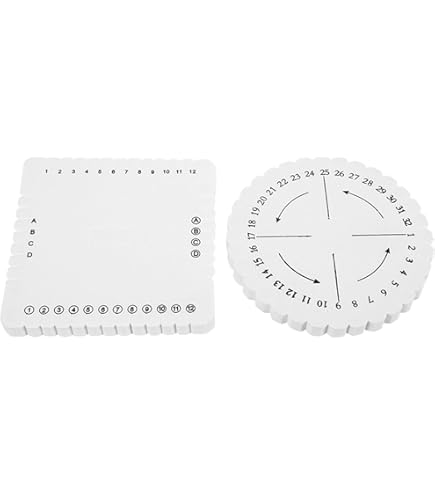 Lot De 60 Disques Ronds En Bois Brut De 12,7 C Pour Travaux Anuels