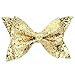 Clest F&H Cute Bow Shining Butterfly Hair Clip Sequin Bow Baby Toddler Kids Head Hair Acessories For Girls