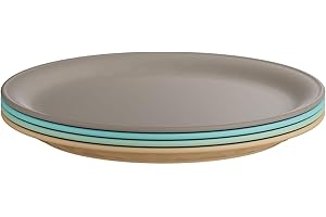 nip Zestaw talerzy dla niemowląt i dzieci z motywem, naczynia dla dzieci, nadają się do mycia w zmywarce, bardzo płaskie i idealne na początek posiłków, plastikowe talerze, nie zawierają BPA, bez