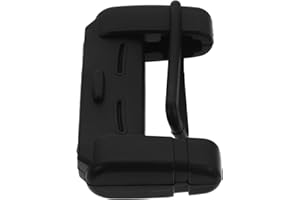 Vorcool Housse pour boucle de ceinture de sécurité de voiture en silicone Noir