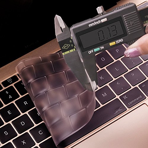 Colel Premium Ultra Dünn Transparent Tastatur Schutzfolie Cover Haut für Macbook Pro 15 Inch A1707 Touch Bar (EU/UK-Layout) - 6