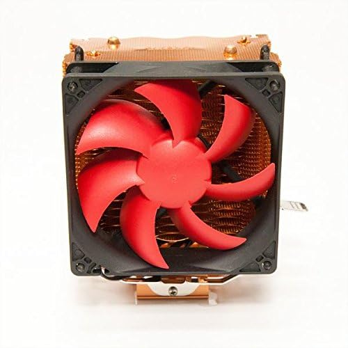 SilenX efz-92ha3 CPU Cooler Fan, Cooler & Radiator, refoidisseurs Fans and radiators – CPU Cooler, Lga775/LGA1155/1156, Socket LGA1366, 754,939,940, AM2, AM2 +, AM3, Red, 5 – 12, 95 x 82 x 123 mm)