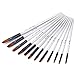 Produktbild Pinsel 12 Stück Set, professionelle feine Spitze Pinsel Set Runde spitze Spitze Nylon Haar Künstler Acryl Pinsel für Acryl Aquarell Ölgemälde
