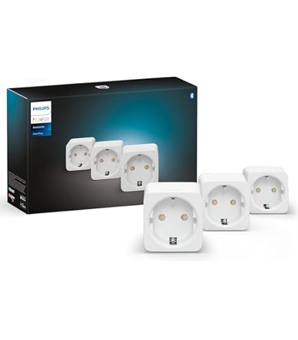 Philips Hue Smart Plug - Prise Connectée Intelligente Pour Lampes Classiques - Blanc
