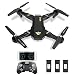 Produktbild ToyPark XS809W Selfie Faltbare Kamera Drohne FPV WIFI Quadrocopter Live Übertragung APP steuerbar Hover 12 Minuten Flugzeit große Drone für alle Stufen-Piloten, plus Garantie inkl. Fernbedienung wie auf dem Bild (schwarz 3 Akkus)