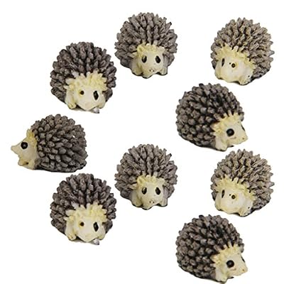 MagiDeal 10pcs Miniature Maison De Poupee Bonsai Jardin Feerique Paysage Herisson Decoration