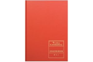 Collins Cathedral 69 Series - Cuaderno para contabilidad (A4, 6 columnas, 96 páginas)