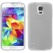 Produktbild PhoneNatic Case für Samsung Galaxy S5 Hülle Silikon weiß transparent Cover Galaxy S5 Tasche + 2 Schutzfolien
