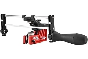 Delaman Affila Catena Motosega, Affilacatene per Sega a Catena Avvitatore per Catene Manuale per Affilare Le Motoseghe Strumento di Guida per Limatura a Catena